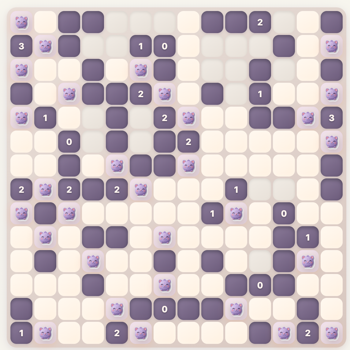MeowTrail Daily Challenge — daily Akari puzzle with weekend super challenge